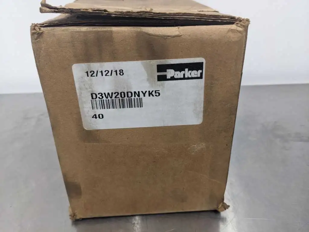 Parker D3W20DNYK5 Hydraulic Directional Valve 5000 PSI Max 110/120V