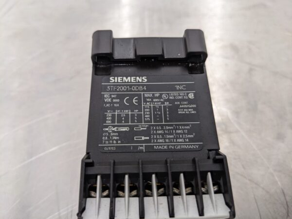 3TF2001-0DB4, Siemens, Contactor