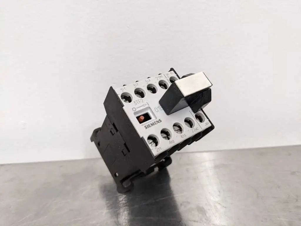 Siemens 3TF2001-0DB4 Contactor Size S00 with Murr LG-3TF Diode Surge Suppressor