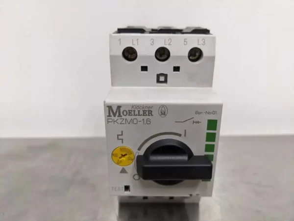 PKZM0-1,6, Moeller, Manual Motor Starter Circuit Breaker