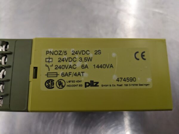 PNOZ 5 24VDC 2S, Pilz, Safety Relay