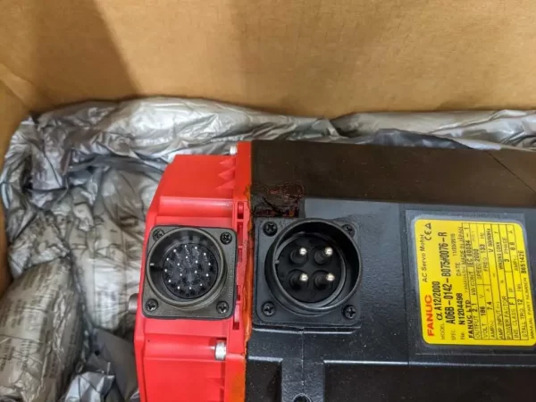 A06B-0142-B075#0076-R, Fanuc, AC Servomotor, A06B-0142-B075