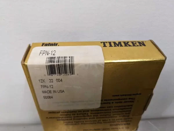 FPN-12, Timken, Super Precision Bearing