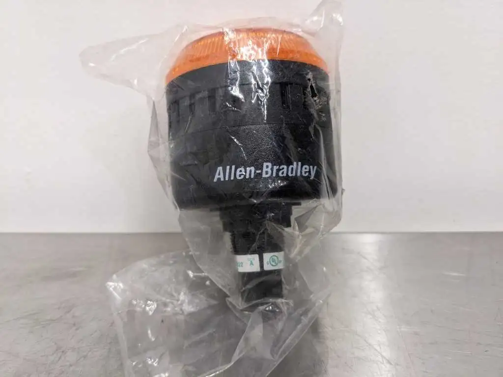 Allen-Bradley 855PC-B20LE522 Amber Light and Sound Alarm Ser A 240 VAC 63mA