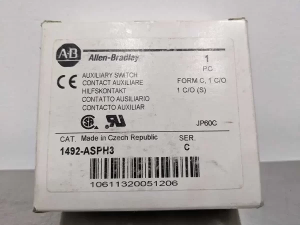 1492-ASPH3, Allen-Bradley, Auxiliary Switch