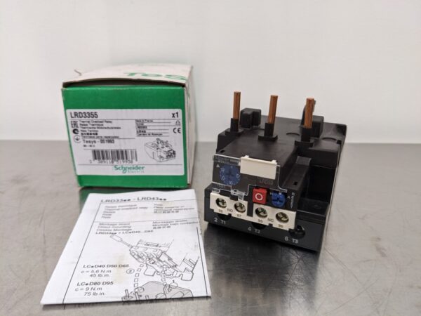 LRD3355, Schneider Electric, Thermal Overload Relay 3233 2 Schneider Electric LRD3355 1