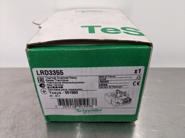 LRD3355, Schneider Electric, Thermal Overload Relay 3233 8 Schneider Electric LRD3355 1