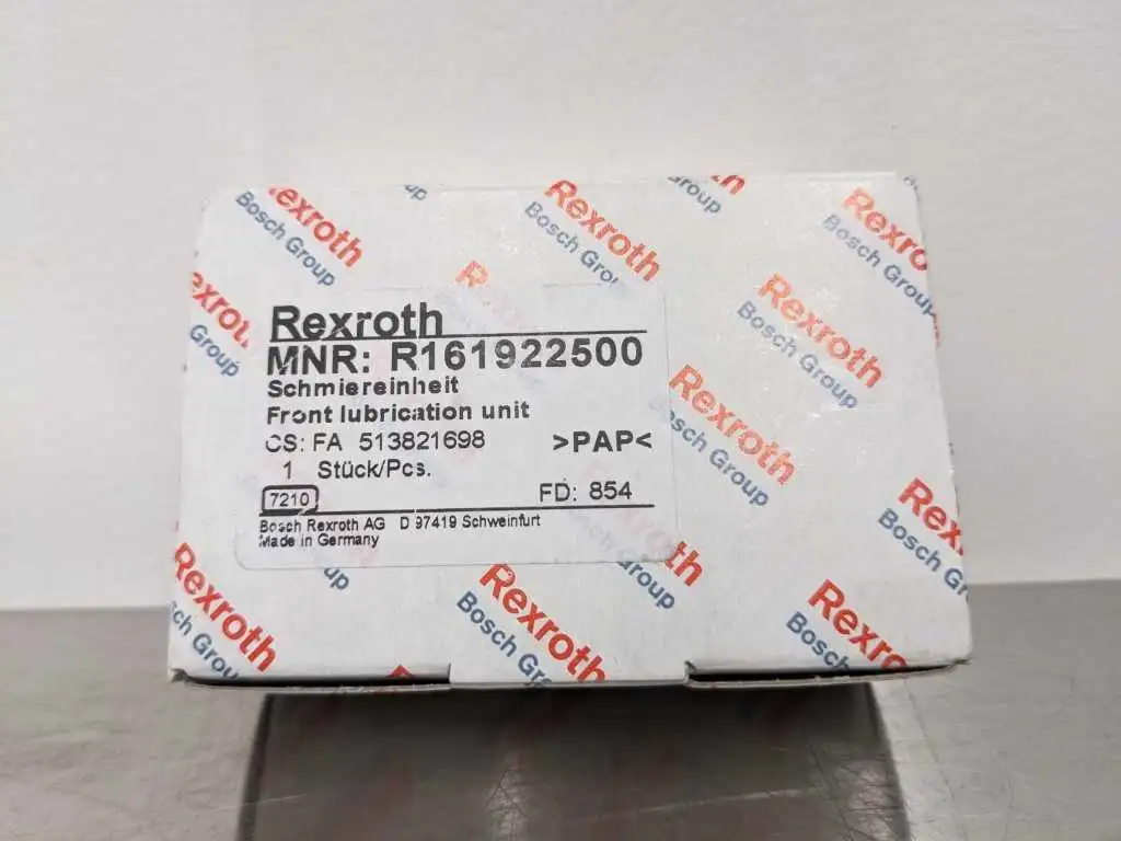 Rexroth R161922500 Front Lubrication Unit CS: FA 513802030 PAP FD 854