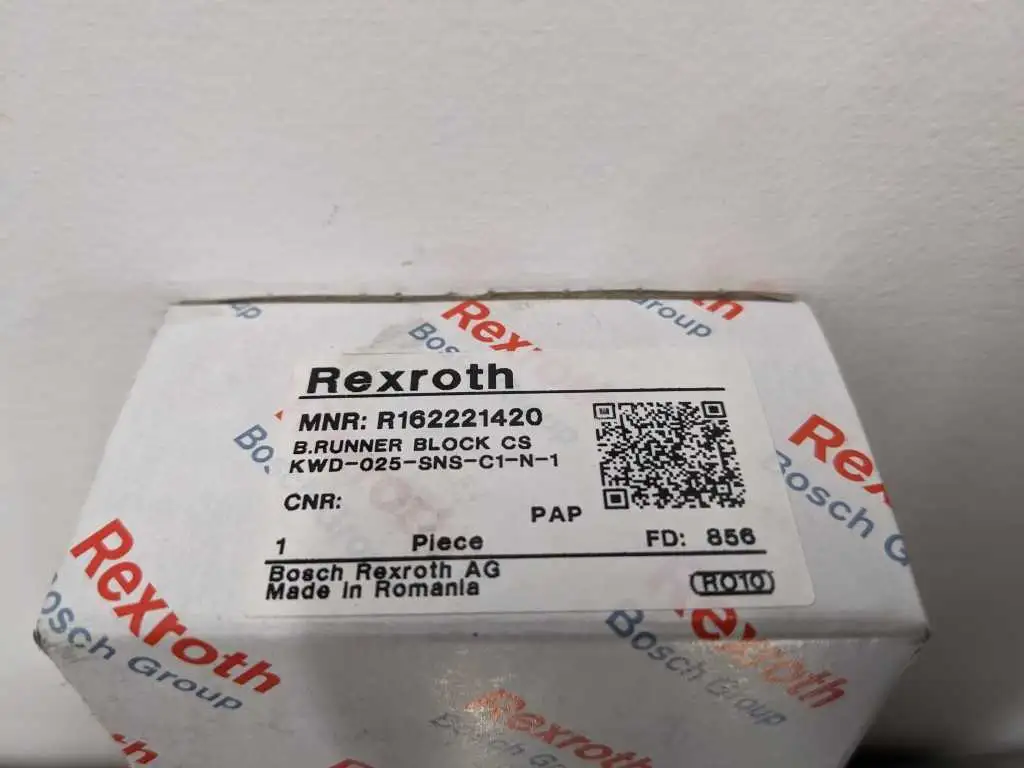 Rexroth R162221420 Ball Runner Block Carbon Steel KWD-025-SNS-C1-N-1