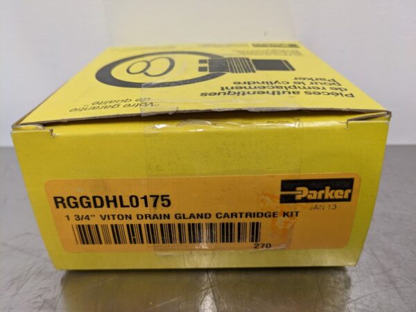 RGGDHL0175, Parker, 1 3/4" Viton Drain Gland Cartridge Kit 3237 1 Parker RGGDHL0175 1