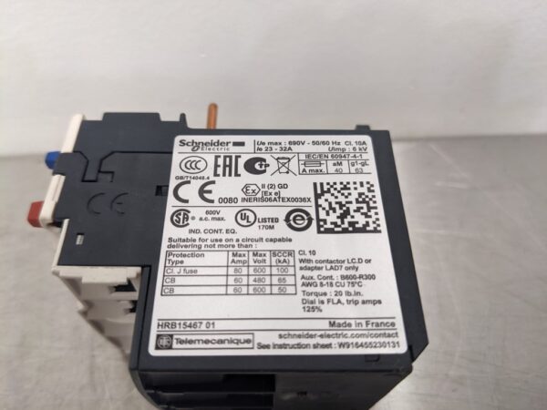 LRD32, Schneider Electric, Thermal Overload Relay