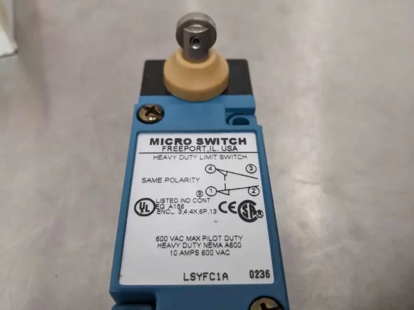 LSYFC1A, Honeywell, Limit Switch