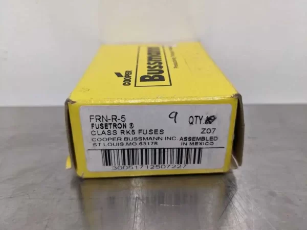 FRN-R-5, Bussmann, Dual-Element Time Delay Fuse