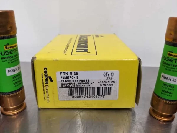 FRN-R-35, Bussmann, Dual-Element Time Delay Fuse