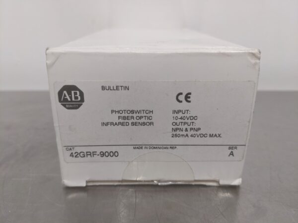 42GRF-9000, Allen-Bradley, Photoswitch Fiber Optic Infrared Sensor