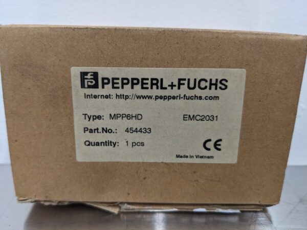 MPP6HD, Pepperl+Fuchs, Retroreflective Sensor 3297 8 Pepperl Fuchs MPP6HD 1