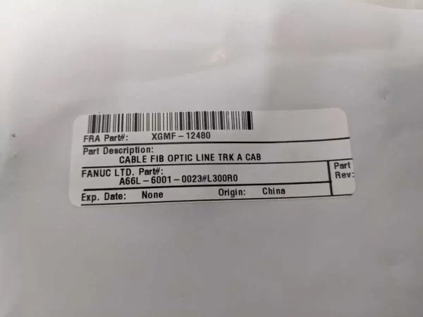 A66L-6001-0023#L300R0, Fanuc, Cable Fiber Optic Line Track A Cab