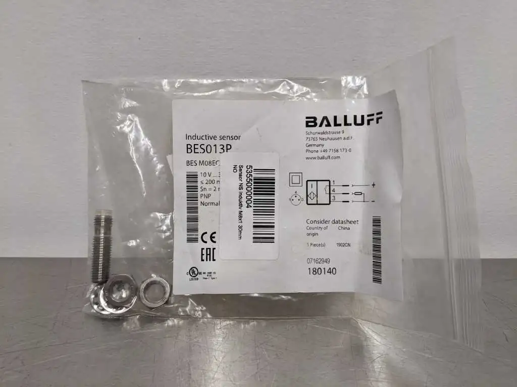 Balluff BES013P Inductive Standard Sensor BES M08EC-PSC20B-S49G