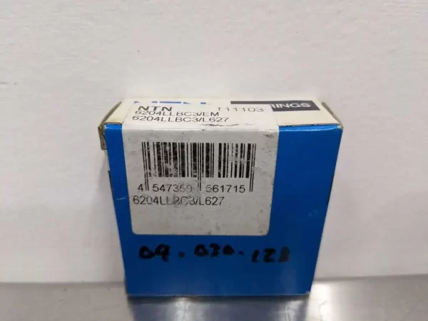 6204LLBC3/EM 6204LLBC3/L627, NTN, Double Sealed Radial Ball Bearing