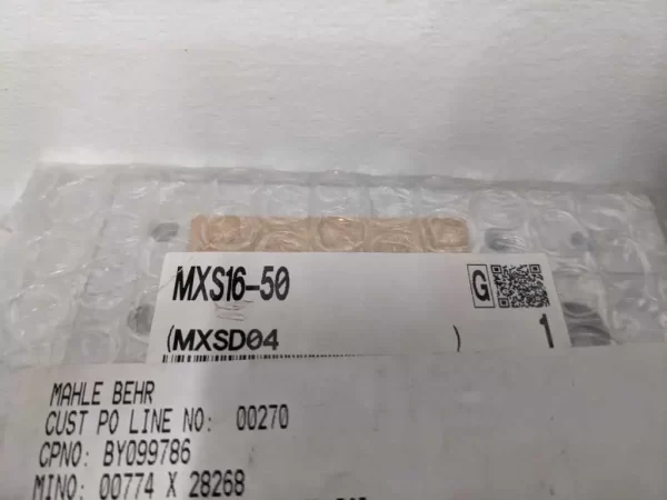 MXS16-50, SMC, Guided Pneumatic Cylinder