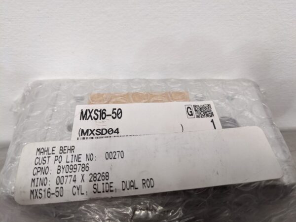 MXS16-50, SMC, Guided Pneumatic Cylinder 3331 6 SMC MXS16 50 1
