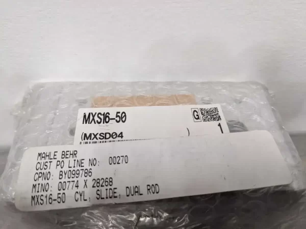 MXS16-50, SMC, Guided Pneumatic Cylinder