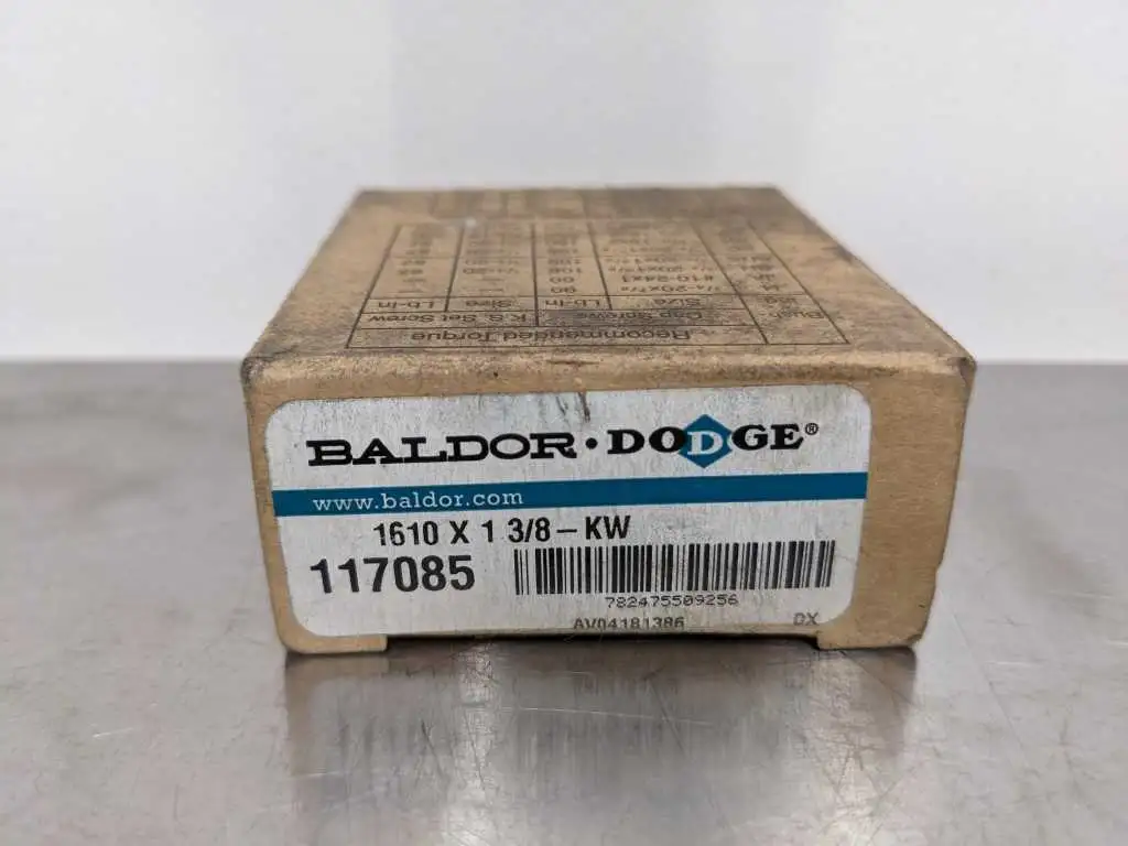 Baldor 117085 Taper Lock Bushing 1610 x 1 3/8-KW Dodge