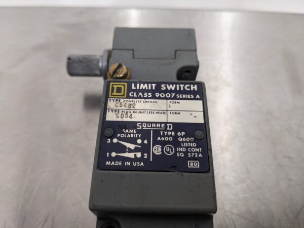 C54B2, Square D, Limit Switch