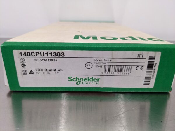 140CPU11303, Schneider Electric, Concept Processor 3371 2 Schneider Electric 140CPU11303 1