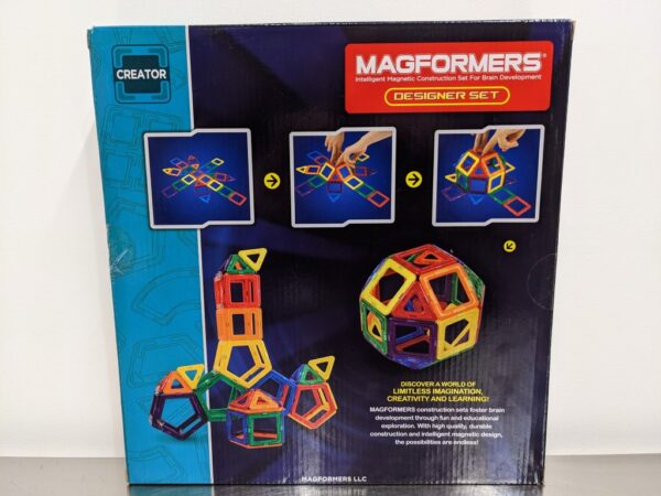 63123, Magformers, Creator Set Line 62 PCS
