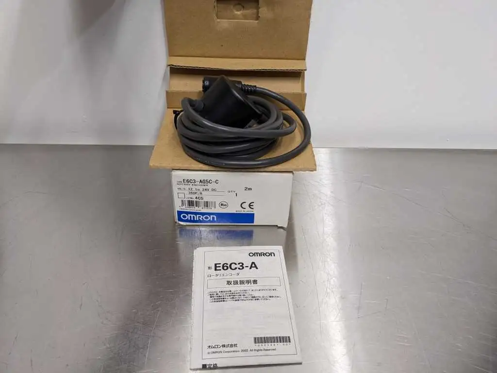 Omron E6C3-AG5C-C Rotary Encoder 12-24 VDC 360P/R New