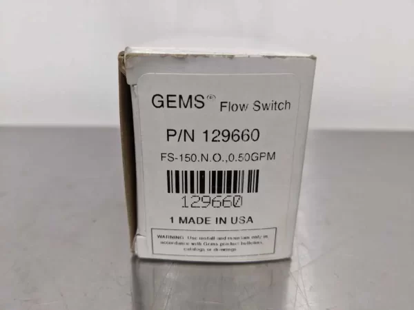 129660, Gems, Flow Switch