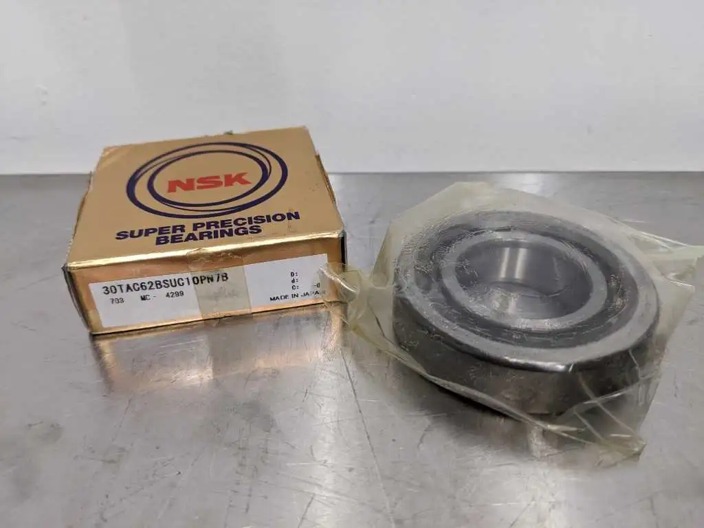 NSK 30TAC62BSUC10PN7B Super Precision Bearing 30mm ID 62mm OD 703 MC-4299 30tac62b