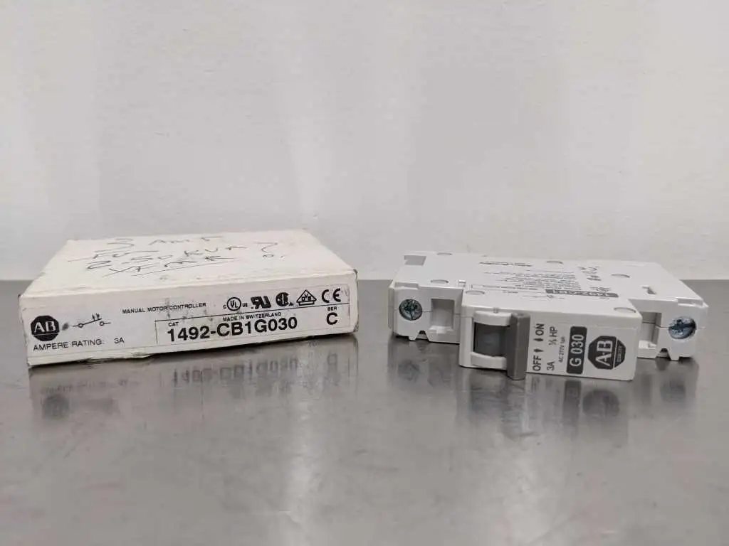 Allen-Bradley 1492-CB1G030 Manual Motor Controller 3, A