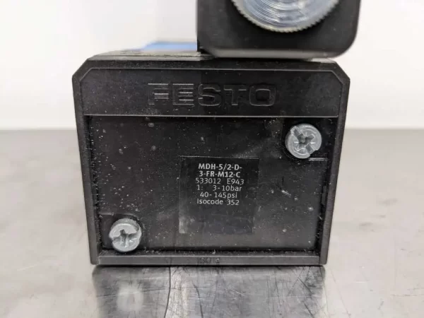 MDH-5/2-D-3-FR-M12-C, Festo, Air Solenoid Valve