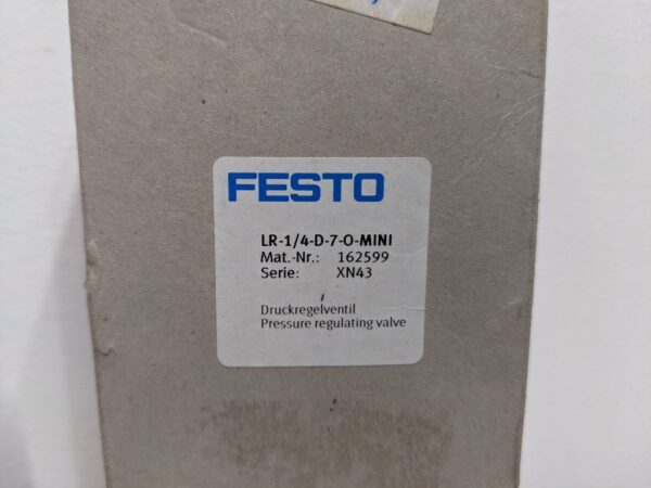 LR-1/4-D-7-O-MINI, Festo, Pressure Regulator