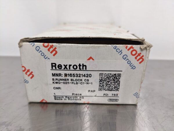 R165321420, Rexroth, Ball Runner Block Carbon Steel 3449 6 Rexroth R165321420 1