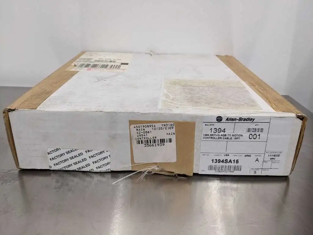 Allen-Bradley 1394SA15 Servo AQB To Motion Controller Cable 15 Ft