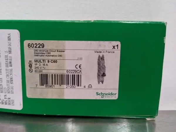 60229, Schneider Electric, Miniature Circuit Breaker