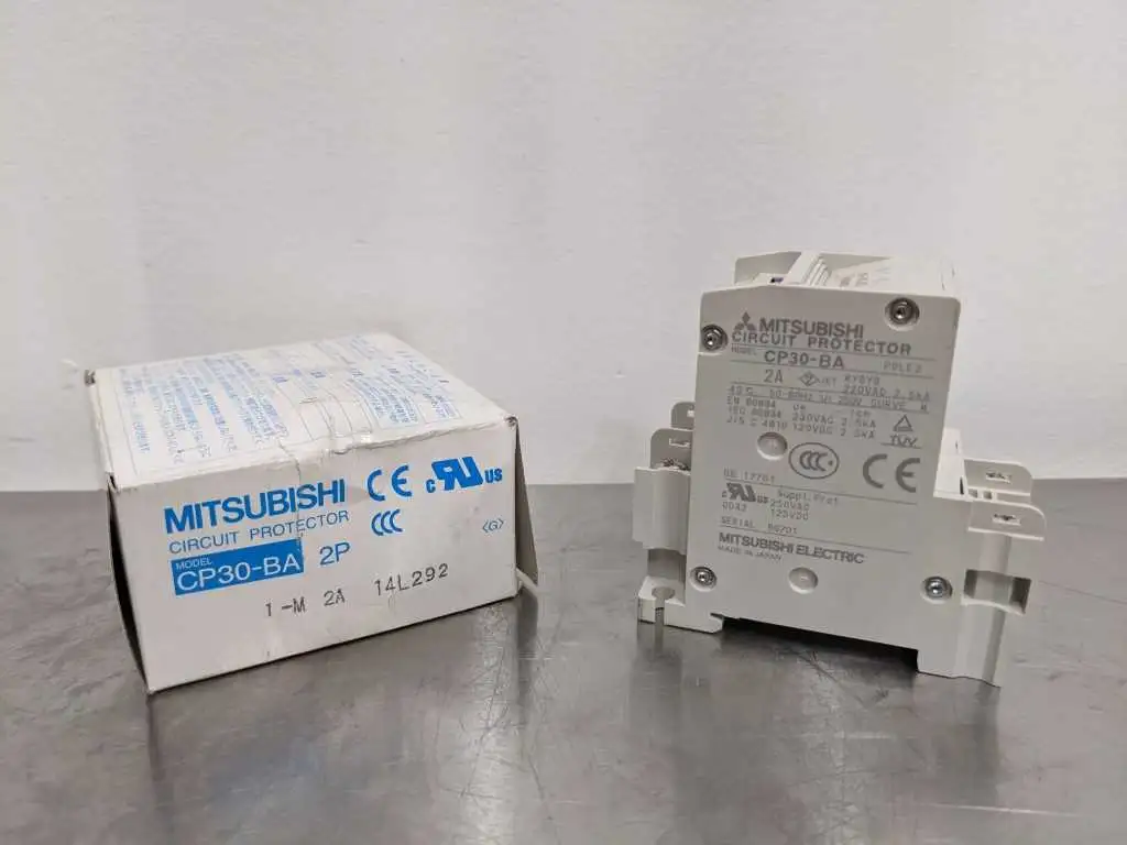 Mitsubishi CP30-BA Circuit Protector 2A 2 Pole 2A