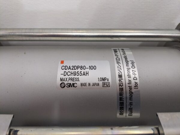CDA2DP80-100-DCH955AH, SMC, Pneumatic Tie-Rod Cylinder 3466 12 SMC CDA2DP80 100 DCH955AH 1