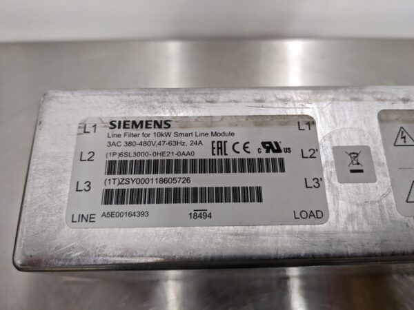 6SL3000-0HE21-0AA0, Siemens, Line Filter