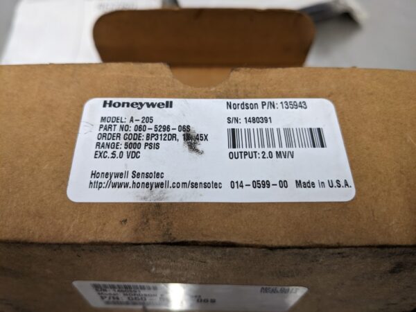 A-205/060-5296-06S, Honeywell, PSI Sensotec Transducer