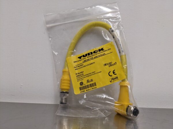 WKE 4.4T-0.3-RSE 4.4T/S600/SV, Turck, 4 Pin Wire Connector