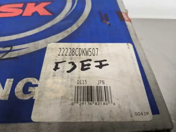 22228CDKW507, NSK, Spherical Roller Bearing