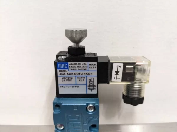 45A-AA2-DDFJ-4KG, MAC, Solenoid Valve