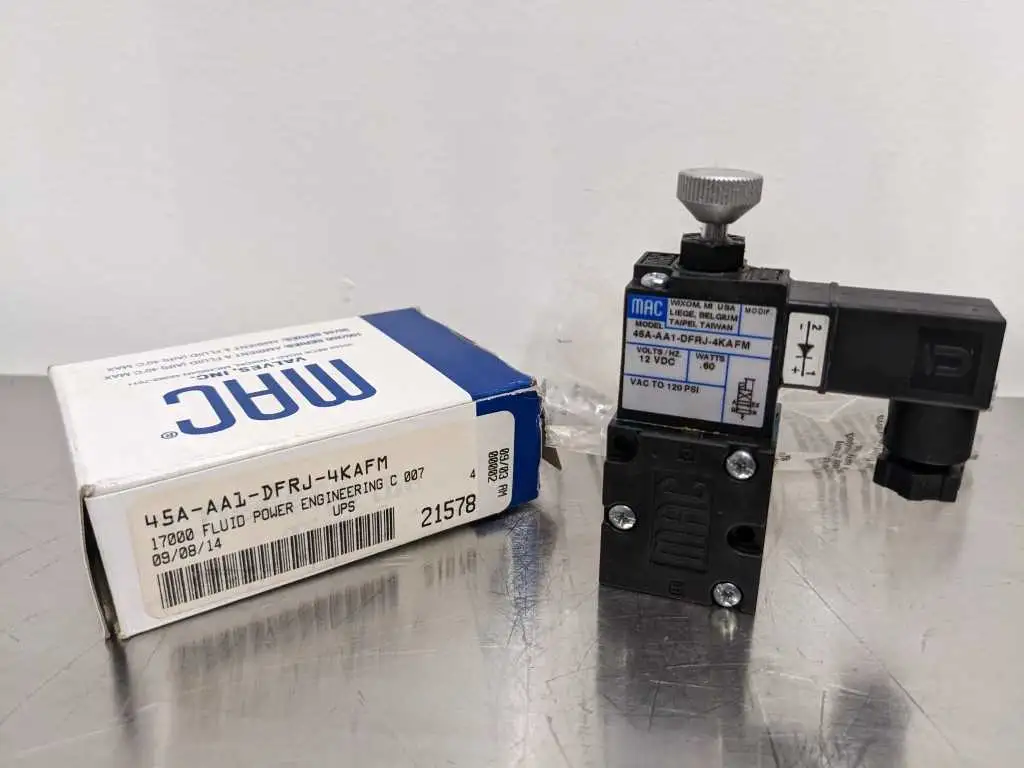 MAC 45A-AA1-DFRJ-4KAFM Solenoid Valve