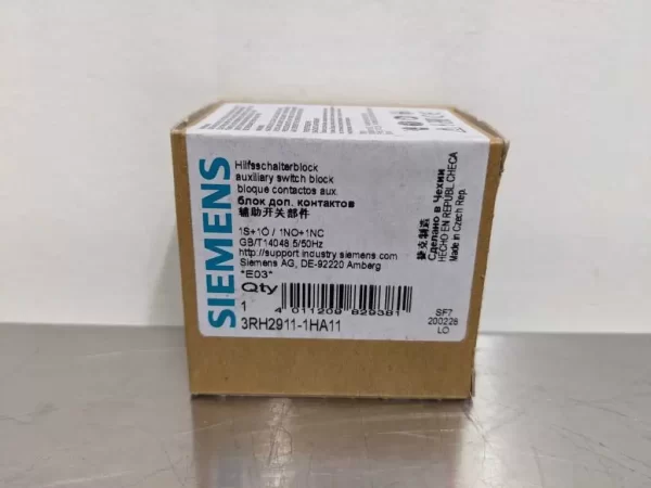 3RH2911-1HA11, Siemens, Auxiliary Switch Block