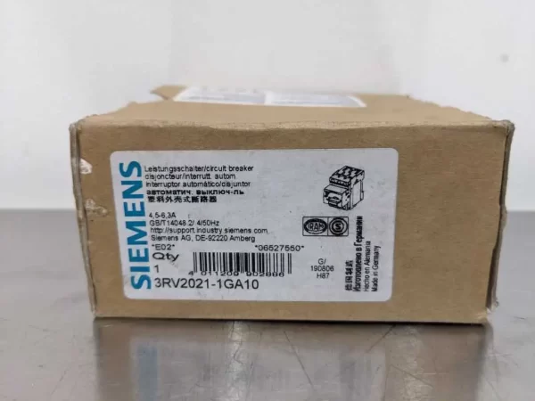 3RV2021-1GA10, Siemens, Circuit Breaker