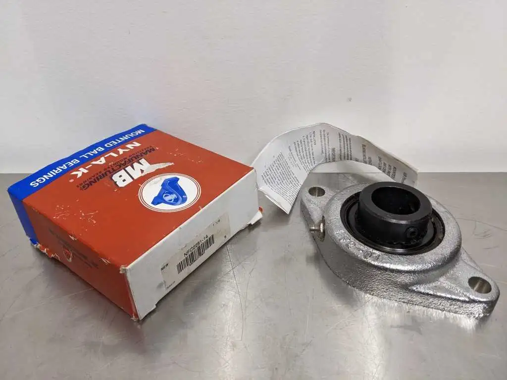 MB Manufacturing NFC2251-4 Mounted Ball Bearing 1-1/4 Inch F2-07 Two Bolt Flange